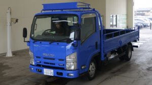 2011 Flat Body Truck Isuzu Elf BKG-NLR85A
