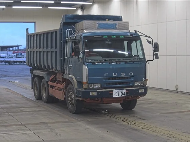 1995 Dump Tipper Truck Mitsubishi Fuso Great KC-FV419JD - Image 3