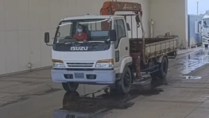 1995 Crane Truck Isuzu Forward Juston U-NRR32G1