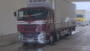 2017 Freezer Refrigerator Truck Isuzu Giga QKG-CYJ77B