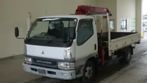 2001 Crane Truck Mitsubishi Fuso Canter KK-FE63EEV