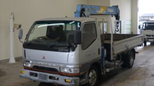 1997 Crane Truck Mitsubishi Fuso Canter KC-FE638E