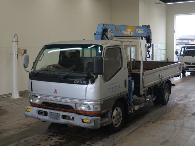 1997 Crane Truck Mitsubishi Fuso Canter KC-FE638E