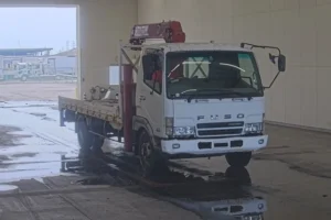 2004 Crane Truck Mitsubishi Fuso Fighter KK-FK71HH