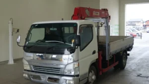 2003 Crane Truck Mitsubishi Fuso Canter KK-FE83EEN