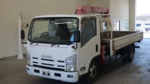 2009 Crane Truck Isuzu Elf BKG-NPR85AR