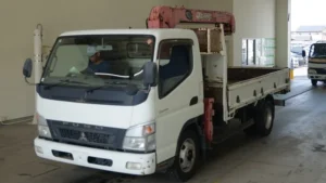 2007 Crane Truck Mitsubishi Fuso Canter PDG-FE83DN