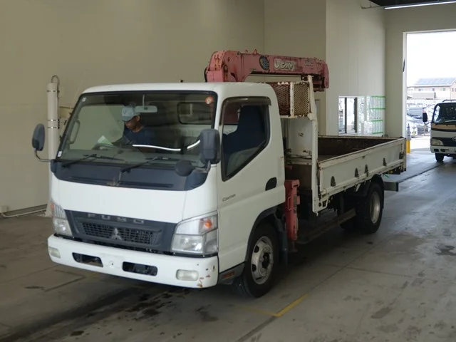 2007 Crane Truck Mitsubishi Fuso Canter PDG-FE83DN