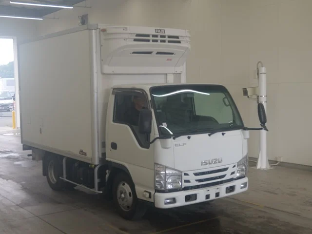 2017 Freezer Refrigerator Truck Isuzu Elf TRG-NKR85A - Image 3