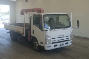 2009 Crane Truck Isuzu Elf BKG-NPR85AR