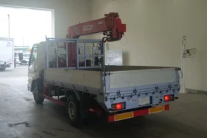 2003 Crane Truck Mitsubishi Fuso Canter KK-FE83EEN