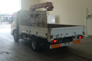 2007 Crane Truck Mitsubishi Fuso Canter PDG-FE83DN