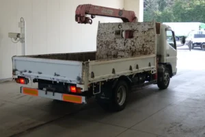 2007 Crane Truck Mitsubishi Fuso Canter PDG-FE83DN