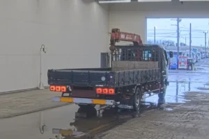 1999 Crane Truck Mitsubishi Fuso Fighter KK-FK61HLZ