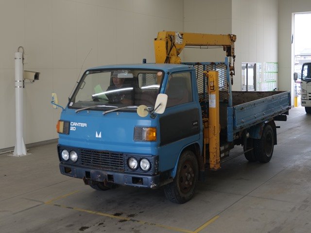 1981 Crane Truck Mitsubishi Fuso Canter K-FE111E