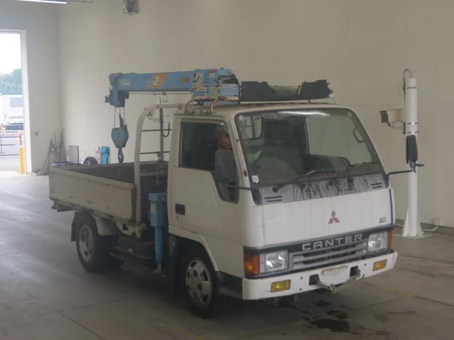 1991 Crane Truck Mitsubishi Fuso Canter U-FE317B - Image 3