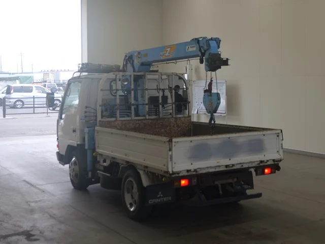 1991 Crane Truck Mitsubishi Fuso Canter U-FE317B - Image 4
