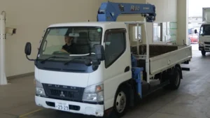 2008 Crane Truck Mitsubishi Fuso Canter PDG-FE72D